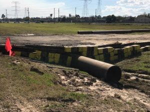 Installing a Pipeline in Houston