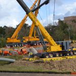 Outrigger Pads on the Construction Site