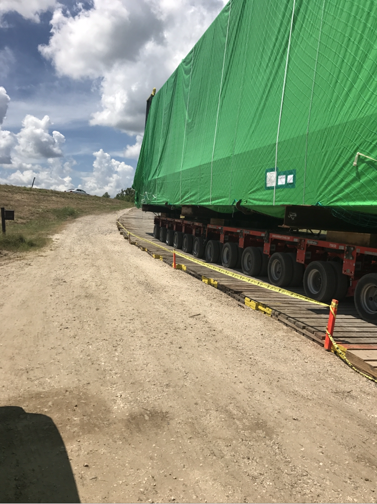Building Temp Road for Heavy Duty Cargo