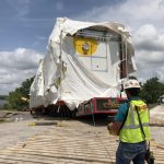 Using a Road Built by 3-Ply Laminated Mats